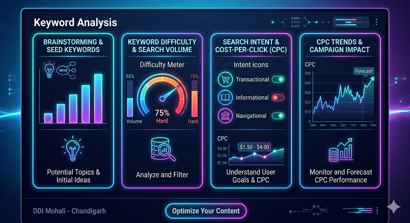 Step 4 — Evaluate Major Metrics of Keywords