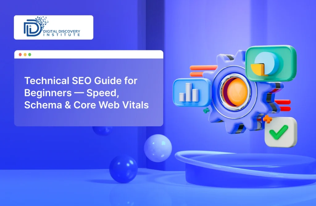 Technical SEO Guide for Beginners — Speed, Schema & Core Web Vitals