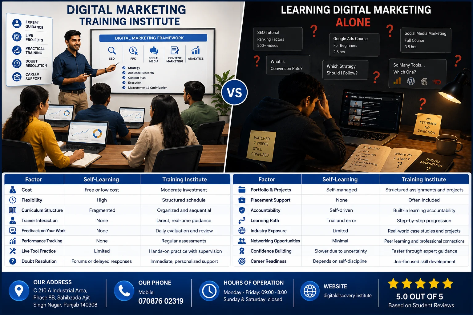 Digital Marketing Alone