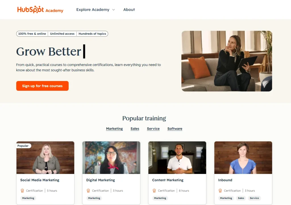 HubSpot Academy