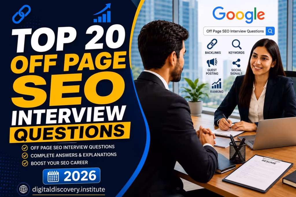 Top 20 Off-Page SEO Interview Questions for Beginners