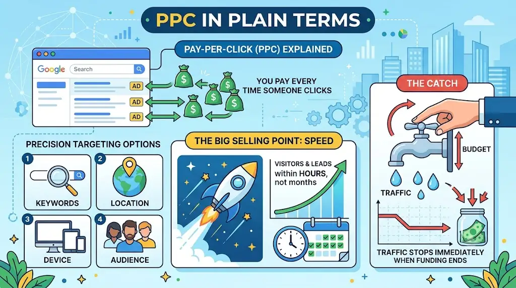 PPC, in plain terms