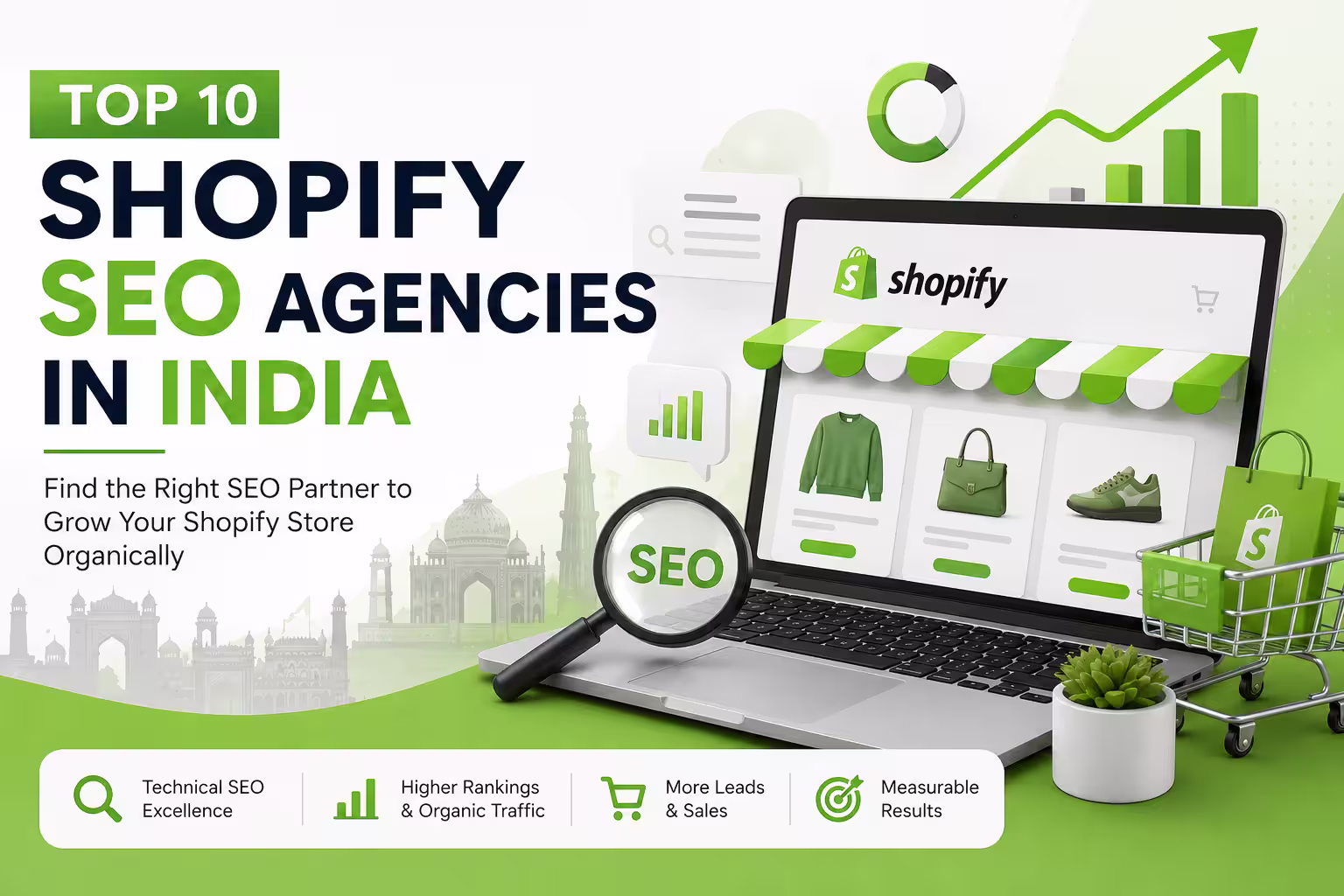 Top 10 Shopify SEO Agencies in India