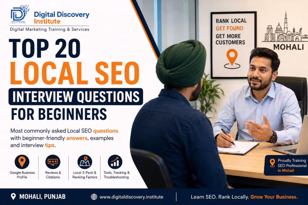 Top 20 Local SEO Interview Questions for Beginners