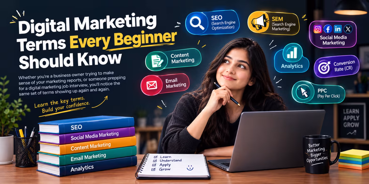 Digital Marketing Terms Every Beginner Should Know