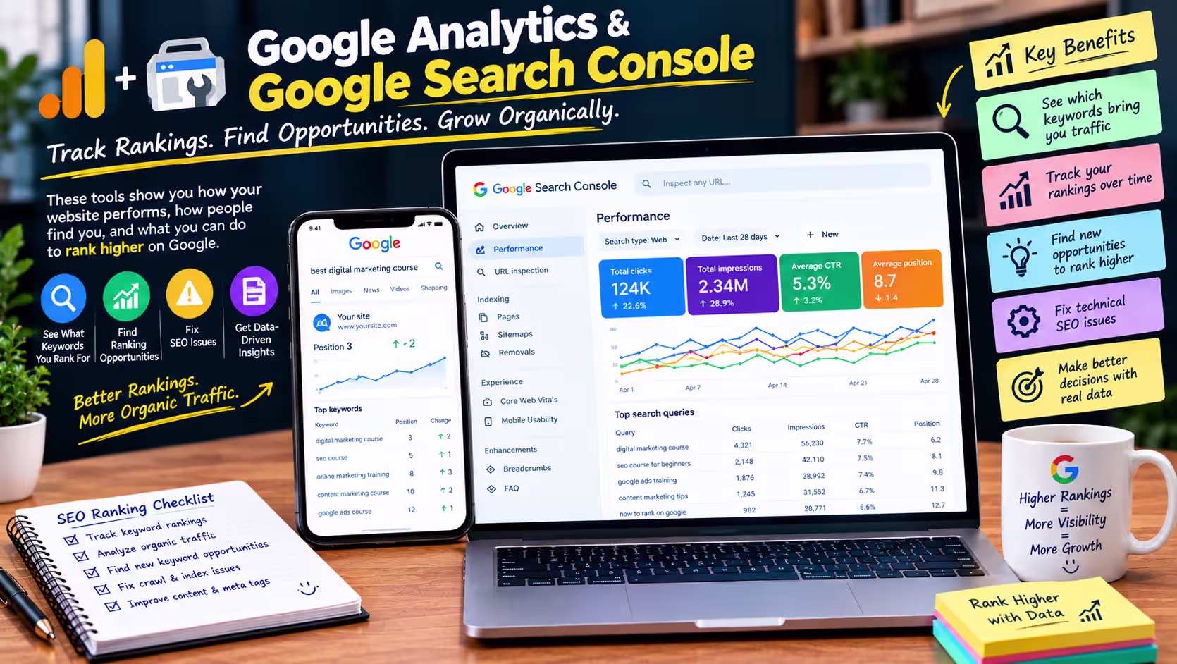 Google Analytics & Google Search Console