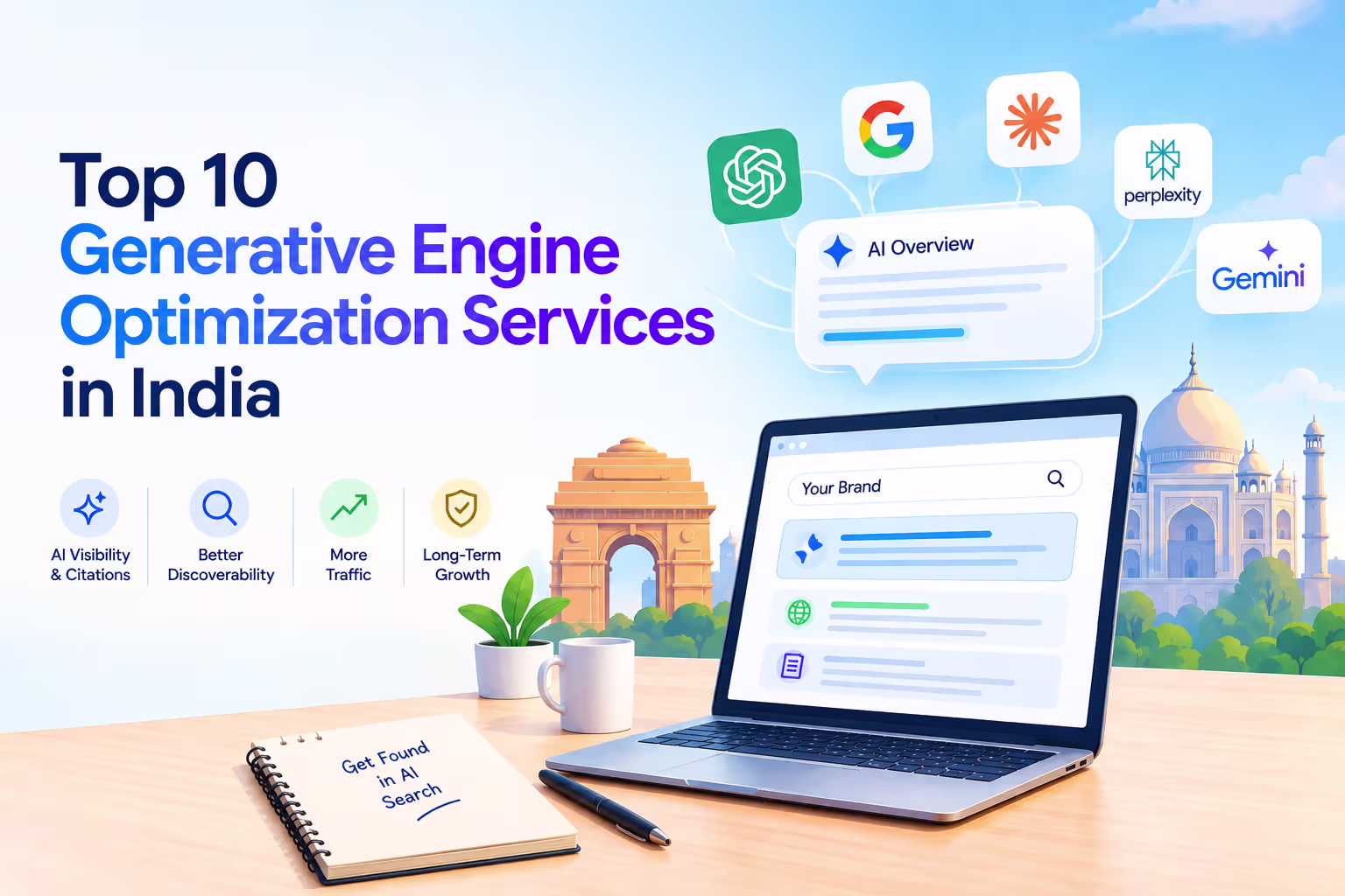 Top 10 Generative Engine Optimization Services in India