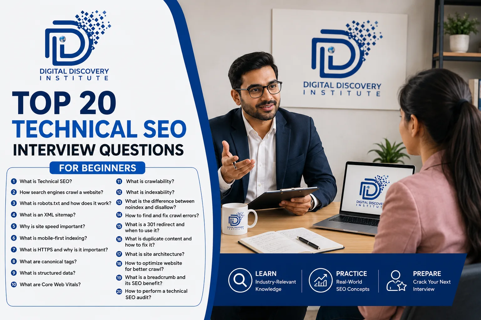 Top 20 Technical SEO Interview Questions for Beginners