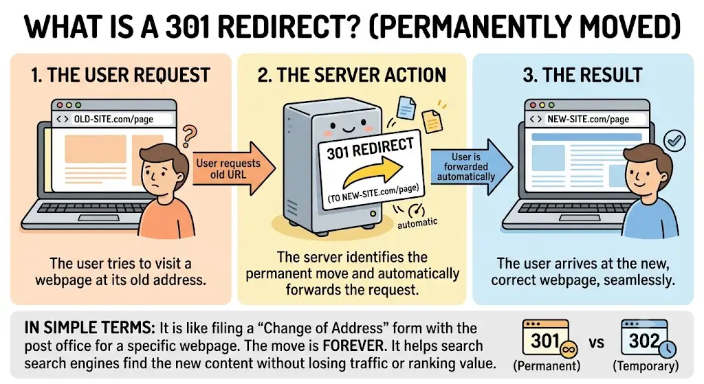 What is a 301 Redirect