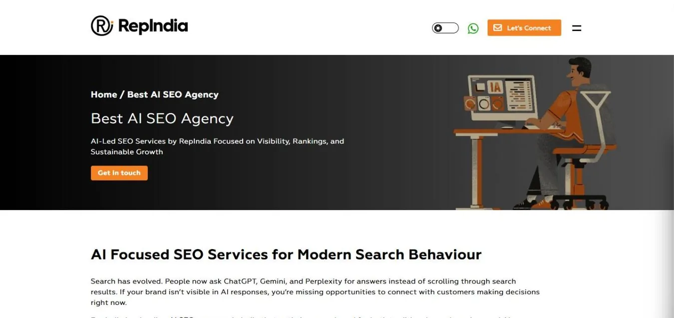 RepIndia AI SEO agency