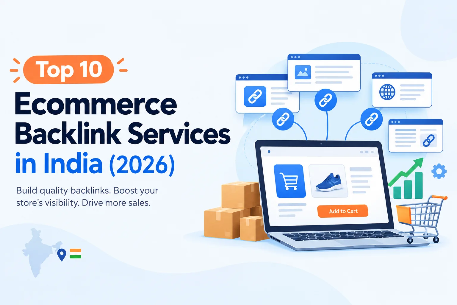 Top 10 Ecommerce Backlink Services in India (2026)